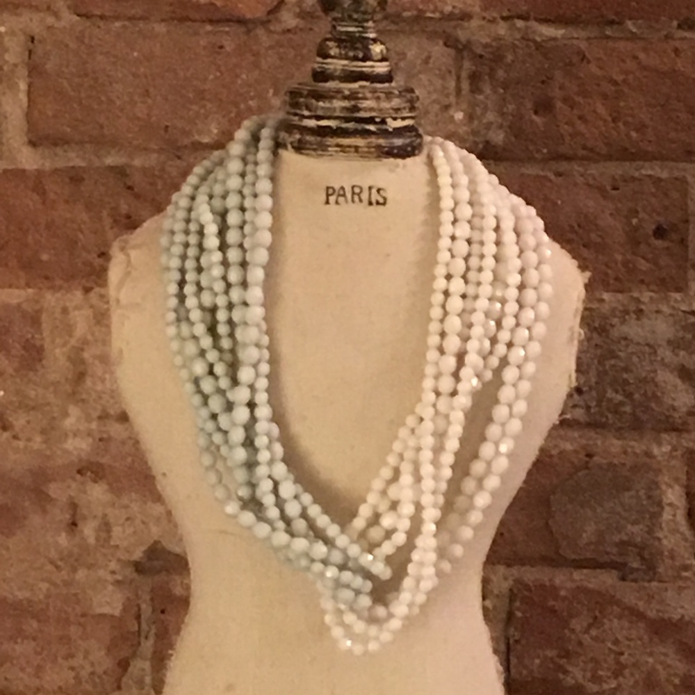 Anthropologie Double Torsade Necklace